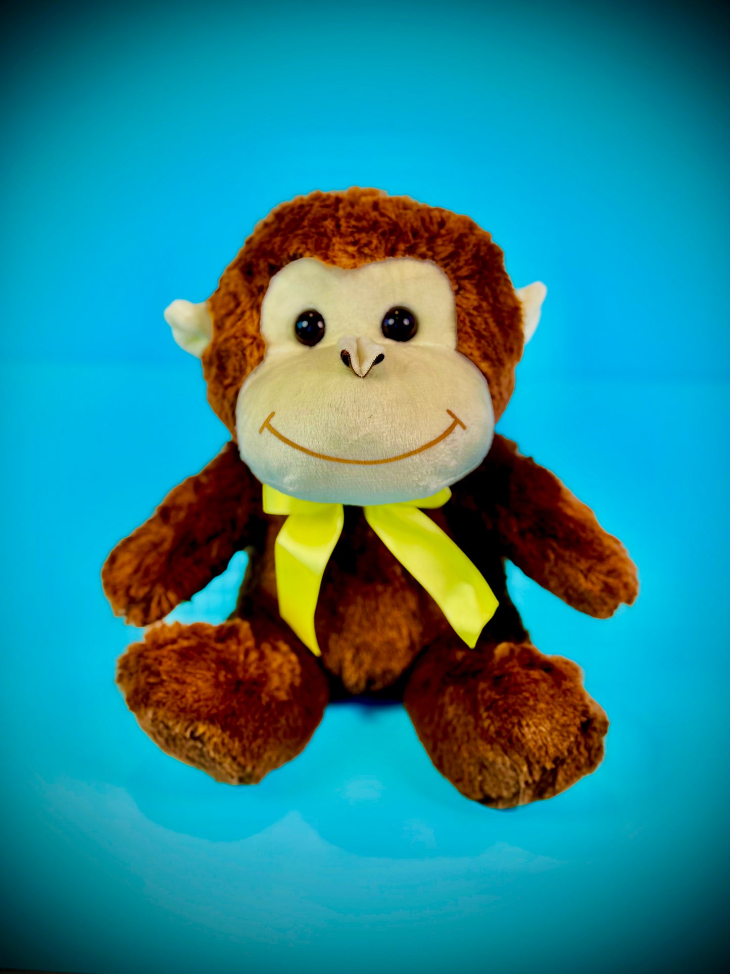 stuffed animal monkey, plushie monkey, Marvin